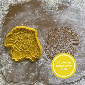 Azathoth cookie cutter STL. Instant download 3D Print File