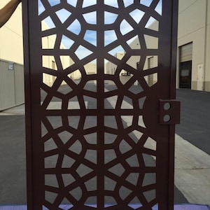 Privacy Gate for courtyard |Fence Gate Panel |Free Shipping |Made in California