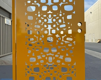 Yard Metal GateᅵSide Alley GateᅵPool Steel GateᅵGarden GateᅵGeometric Modern