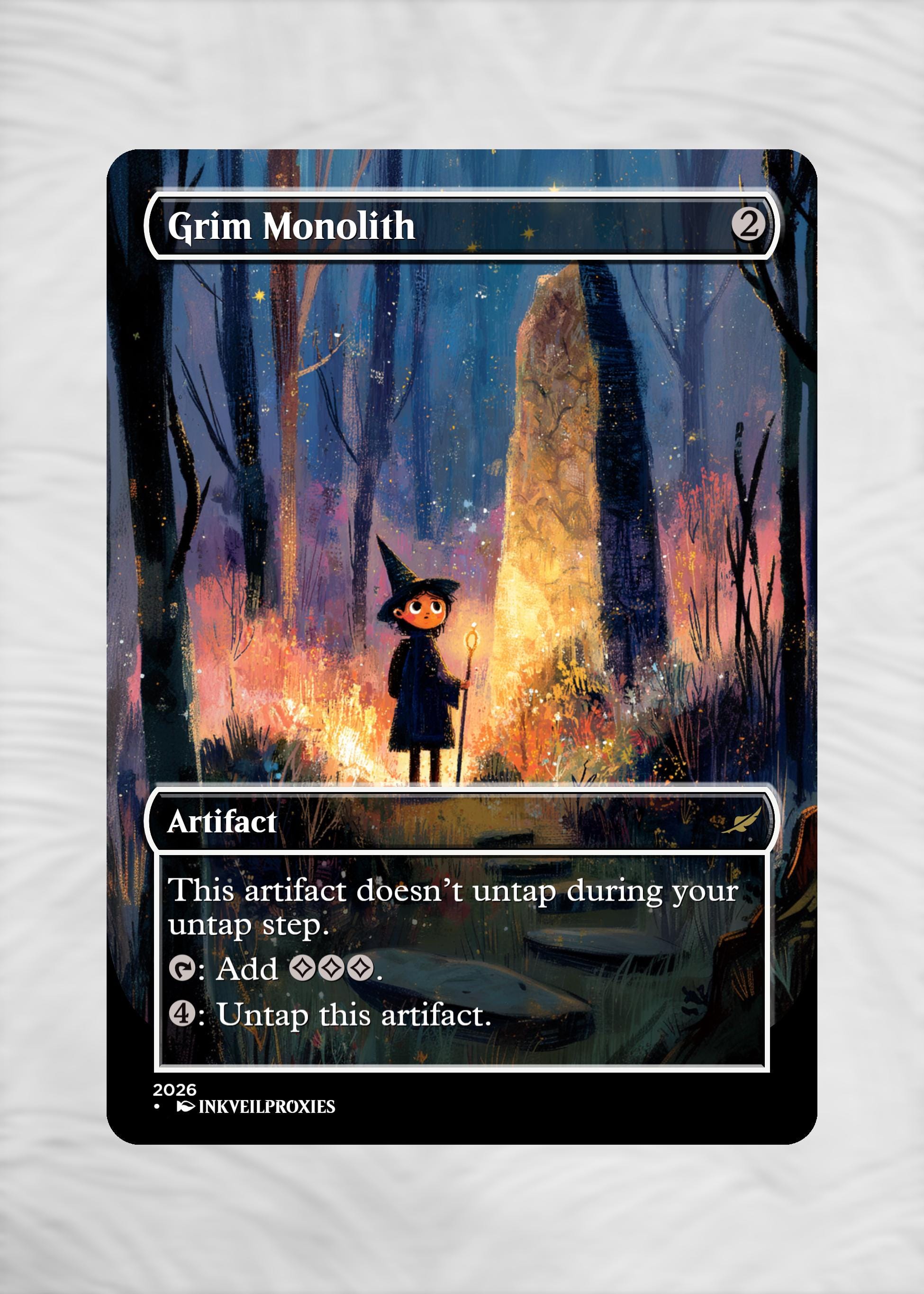 Mtg Grim Monolith - Etsy