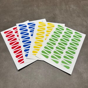 Focus Marker for Filmmaking | Camera Assistant Tool | Focus Pulling Distance Marker | On-Set Marking Sticker