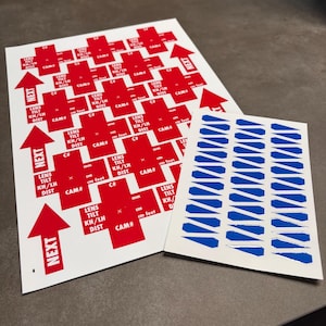 Fokus- und Kamerapositionsmarkierungsset | Markierungsset für Filmaufnahmen | Kameraassistenten-Werkzeug