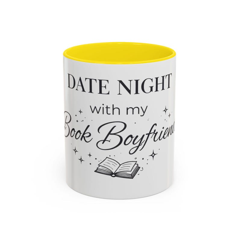 Taza para una cita romántica con mi novio lector, taza de café para lectores de novelas románticas, regalo para amantes de los libros, taza Booktok, taza para lectores de contenido erótico, regalo para chicas lectoras imagen 8