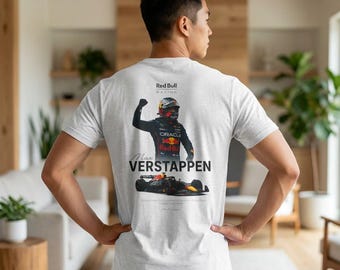 Max Verstappen Racing Driver Tee | Formula 1 Champion T-Shirt