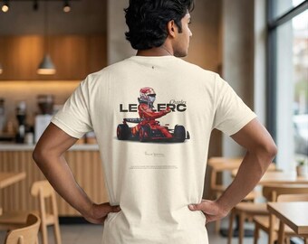 Charles Leclerc F1 Racecar Tee | Ferrari Driver Graphic Shirt