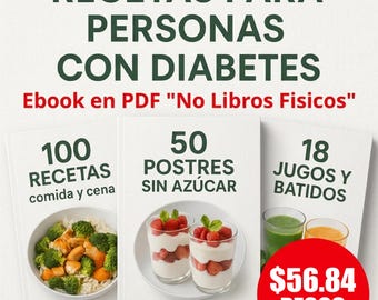 Recetas para personas con diabetes
