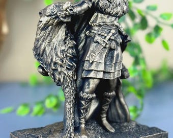 Tyr Statue – Norse God Figurine – Handmade Viking Mythology Sculpture – Pagan Home Decor & Warrior Gift