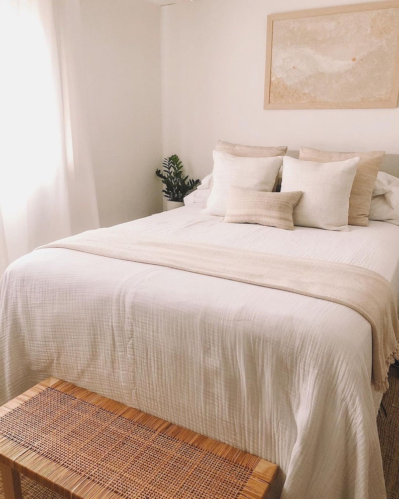 Oversized Adult Muslin Blanket The 365 Blanket™ Giant King Etsy