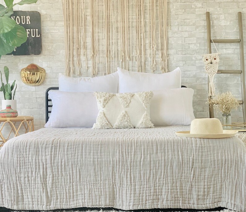 Oversized Adult Muslin Blanket The 365 Blanket™ Giant King Etsy