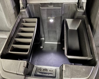 Chevrolet Silverado or GMC Sierra 2019-2023 Center Console Storage Organizers