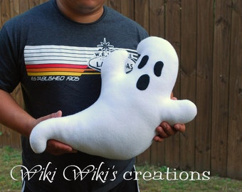 Large Plush Ghost Pillow,Halloween pillow, ghost pillow, Halloween decor
