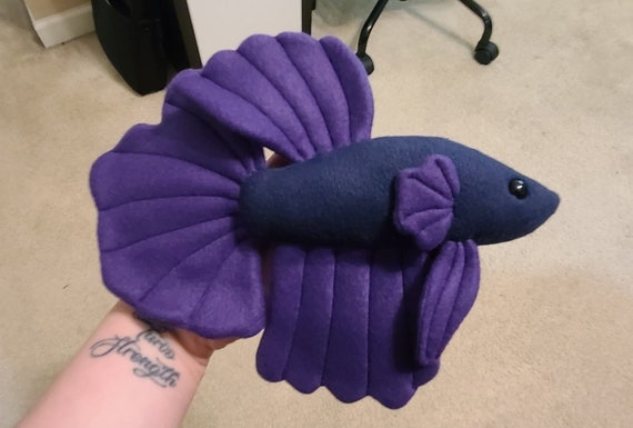 Plush Betta Fish Plush Fish, Animal Plushie, Plushie -  Canada