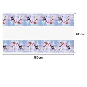 Frozen Elsa Anna Birthday Party Supplies Set, Ice Snow Tableware Cups Banner tablecloth   B