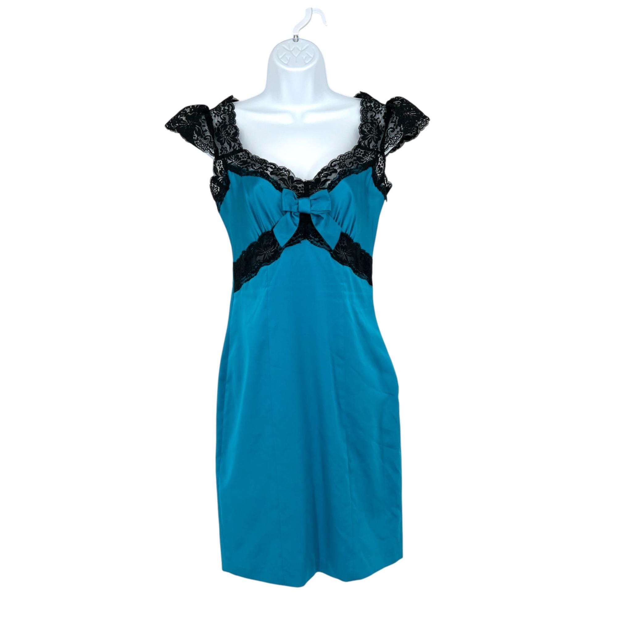 Teal Betsey Johnson Dress - Etsy