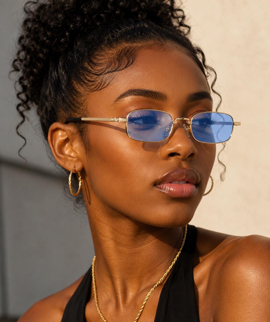 Y2k Narrow Sunglasses - Etsy