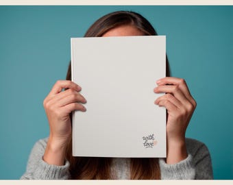 Afdrukbare set liefdesbriefpapieren | Minimalistisch briefpapier 7 x 5 | Romantisch briefpapier | Digitale download
