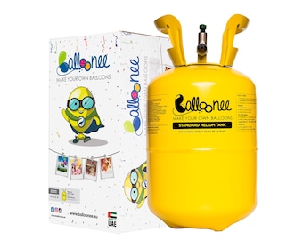 Balloonee Standard Helium Tank für Luftballons, Party Essential (22 cu.ft.)