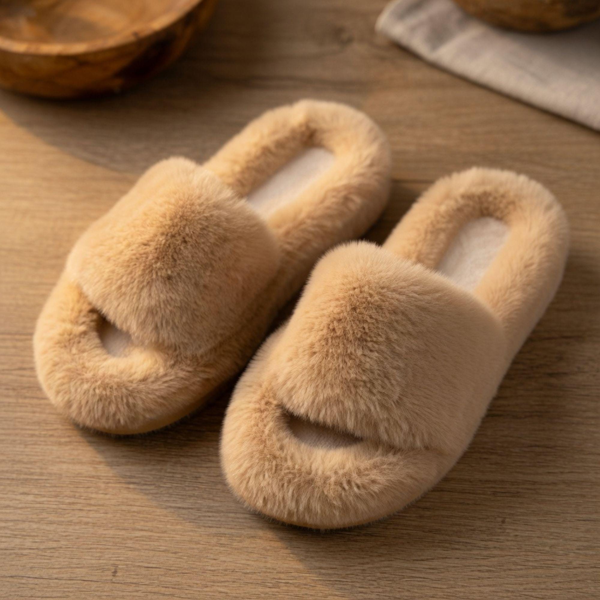 Faux Fur Slides for Men - Etsy