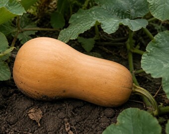 Chieftain F1 Butternut Squash Seeds, Compact Winter Squash, 10 or 20 Seeds