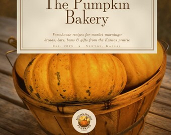 Il libro di ricette della pasticceria di zucche, edizione tascabile autografata, ricette di zucca provenienti da una micro-fattoria del Kansas