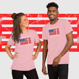 One Nation Under God Shirt | Patriotic Christian T-Shirt | American Flag Faith Tee | Religious 4th of July Gift | Unisex Bella Canvas 3001