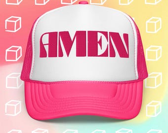 Amen skum truckerkeps