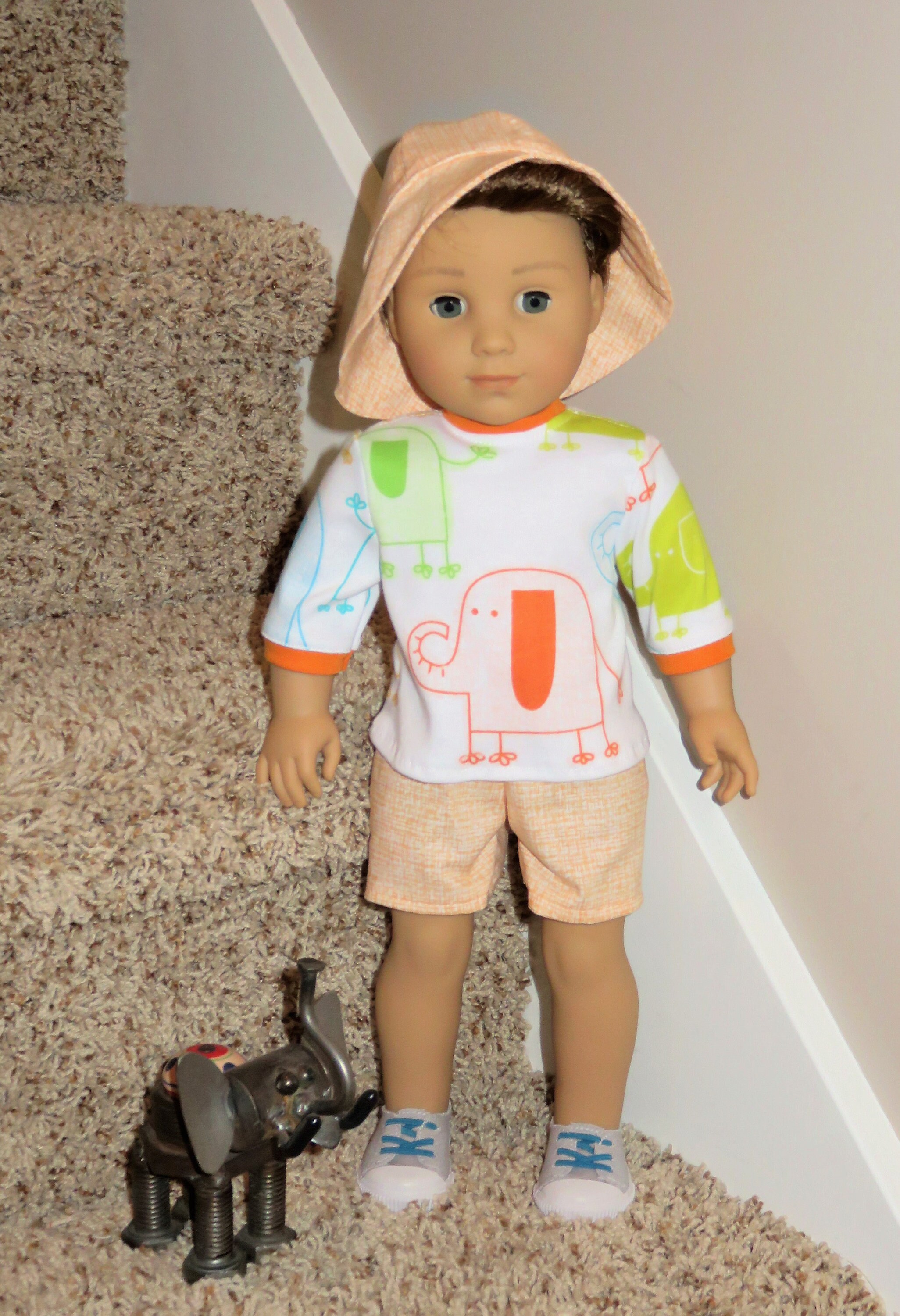 american girl doll white dog