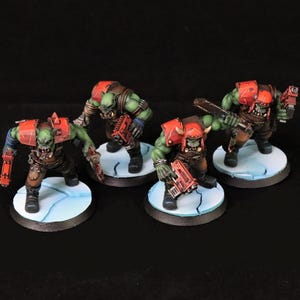 Piel Verde - Pack de Orcos Merodeadores Monopose