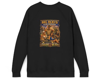 BIG ROD'S Safari Abenteuer | HOT Cougars & Making them Purrr - Fleece Pullover (Nur dunkle Farben)