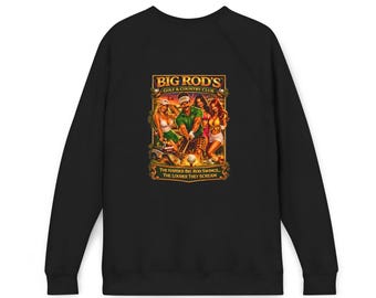 Club de Golf y Campo BIG ROD'S / Cuarteto Caliente / Balanceándose y Gritando, Fuerte y Fuerte - Sudadera de Forro Polar (Solo Colores Oscuros)