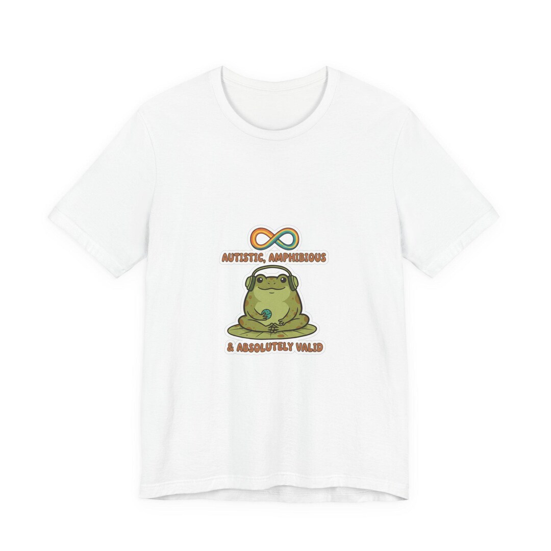 Autistic Amphibian Frog Meme Tee | Autism Meme, Neurodiversity Pride - Etsy