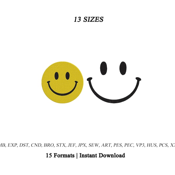 Smile Emoji Embroidery Design | Smile Emoji Machine Embroidery Design | Mini Emoji Embroidery | Emoji Embroidery Design | Smile Design Emb