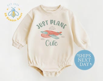 Baby Airplane Romper: Natural Cotton Onesie® Outfit