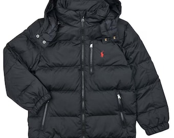 Ralph Lauren Polo Daunenjacke, individuelle Größen S, M, L, XL, Schwarz – Versandkostenfrei