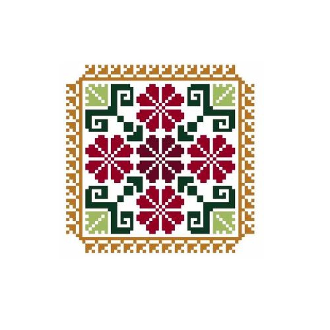 Azhar Motif Tatreez Pattern - Etsy