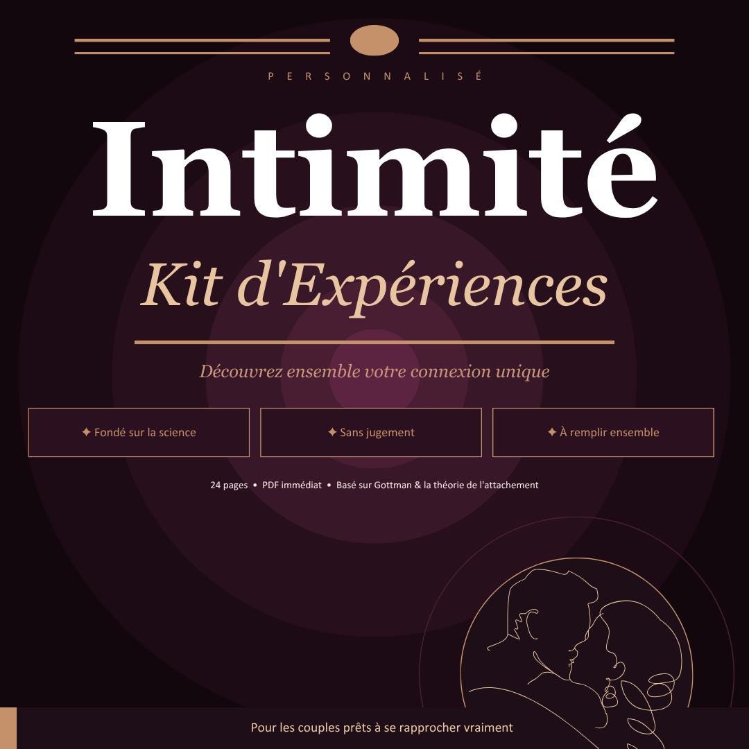 Test De Couple | Kit D’intimité Et Connexion 100 Questions & Défi 7 ...
