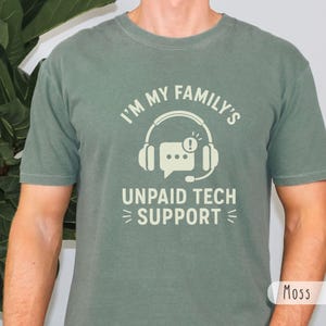 Rolig teknikälskare grafisk komfortfärger T-shirt, datanörd nörd mjukvaruingenjör t-shirt, kodning humor gåva, programmerare IT-specialist
