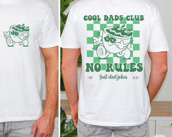 Cool Dads Club Shirt, Personalized Dad 2026 Comfort Colors T-shirt, Father's Day Hoodie Gift, Dad Fun Jokes Sweatshirt