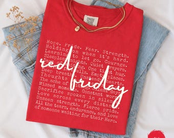 Red Friday Remember Everyone Deployed Comfort Colors TShirt, Red Friday American Flag US Veteran Sweatshirt, Red Friday Shirt Veteran Hoodie