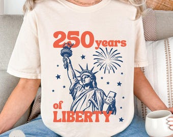 Koszulka Statua Wolności Comfort Colors, koszulka 250 Vintage America, bluza z nadrukiem 4 lipca, koszulka z grafiką retro patriotyczną, bluza z kapturem z fajerwerkami