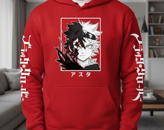 Anime Hoodie: Übergroßes Streetwear-Pullover-Sweatshirt
