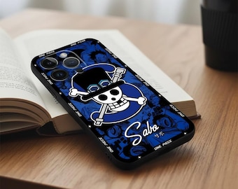 Anime Piraten Skull Handyhülle für iPhone - Ruffy Manga Schutzhülle