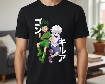 Gon Killua Anime T-Shirt: Jäger Manga Street Top
