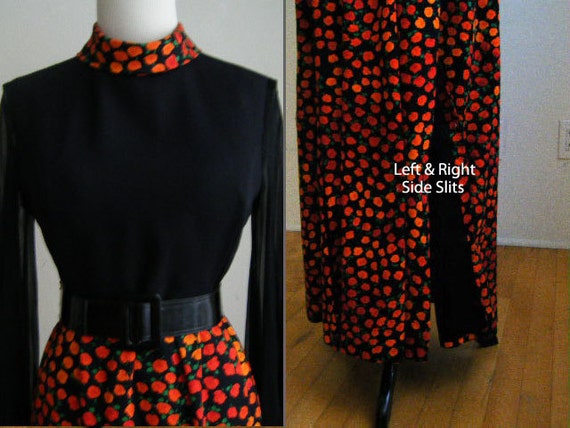 Vintage Futura Couture of NY Evening Maxi Dress - image 3