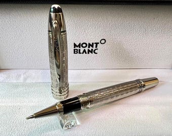 Vintage Montblanc John F Kennedy Special Limited Edition Rollerball Pen With Box