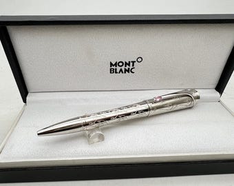 Vintage Montblanc Monaco Princess Grace Kelly Special Limited Edition Ballpoint Pen With Box