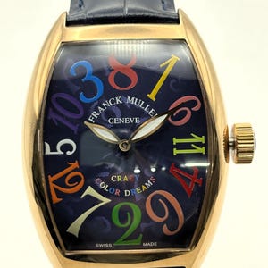 Vintage Franck MulLer Geneve Crazy Color Dream Master Of Complication Automatic Men's Wrist Watch Free Shipping