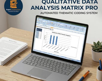 Qualitative Data Analysis Matrix Pro: Automated Thematic Coding Excel ...