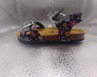 PLAKTON Flowers children's sandals