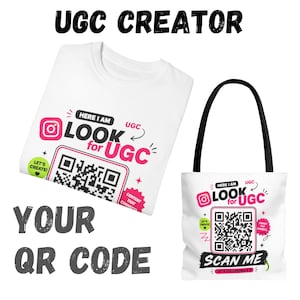 Custom QR Code PNG | Instagram & Business QR Design | Made to Order | Digital Download